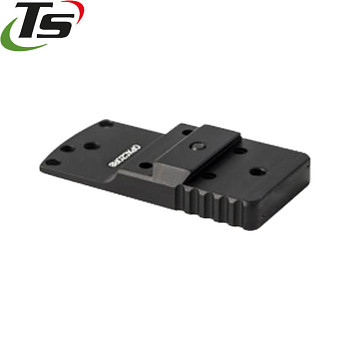 Mini-jupe En Aluminium Pour CZ Tactical Sport/TS Orange/TS2 - Rouge, Largeur 40 Mm, Compatible Pattes Courtes Toni System