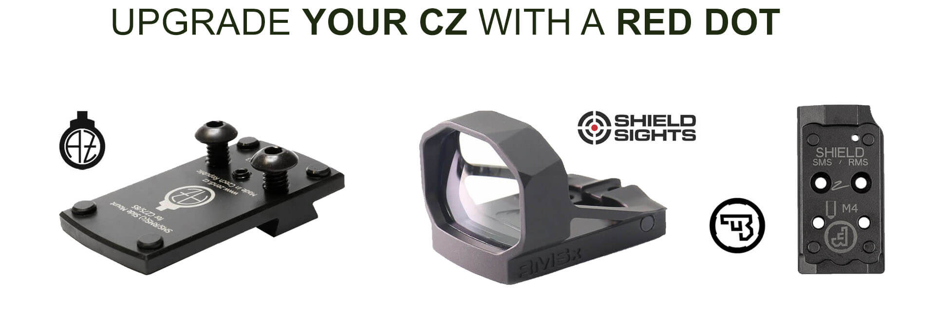 CZ Red dot plates & mounts