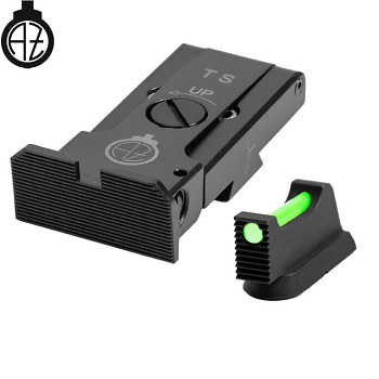 CZ TS 2, CZ TS fully adjustable sight set with fiber optics | type A