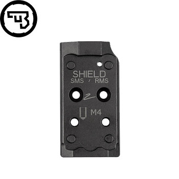 CZ Shadow 2 Optics Ready plaque point rouge | Shield RMS, SMS