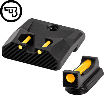 CZ P-10 fixed sight set with fiber optics | type B