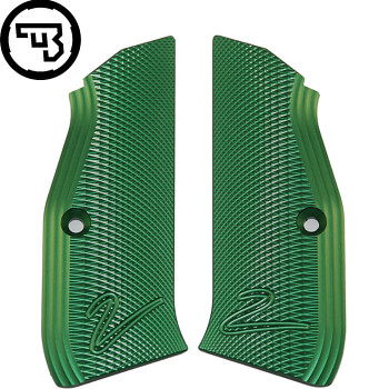 CZ TS 2, CZ SHADOW 2, CZ 75B & SP-01 ALU CZ GRIPS | GREEN