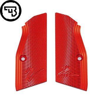 CZ TS 2, CZ SHADOW 2, CZ 75B & SP-01 SHORT ALU CZ GRIPS | RED