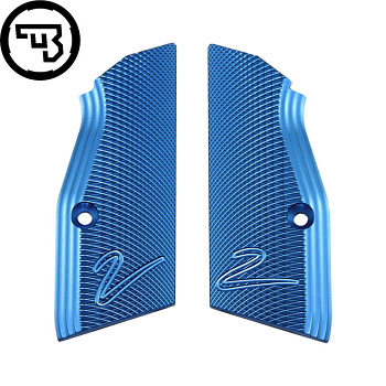 CZ TS 2, CZ SHADOW 2, CZ 75B & SP-01 SHORT ALU CZ GRIPS | BLUE