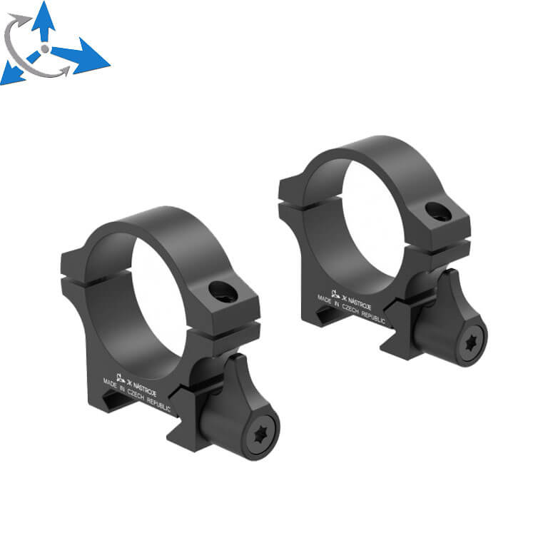 CZ 457, CZ 600 scope rings [picatinny] low 30mm
