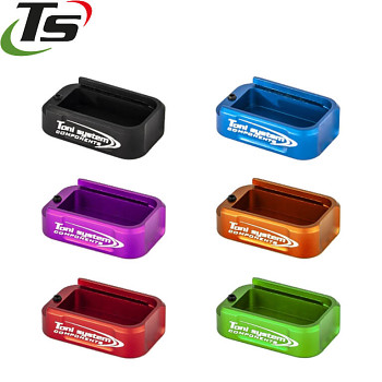 CZ Shadow 2, CZ 75B & SP-01, CZ 75 P-01 & Compact fond de chargeur alu +1,5rnd (pour IPSC Box)
