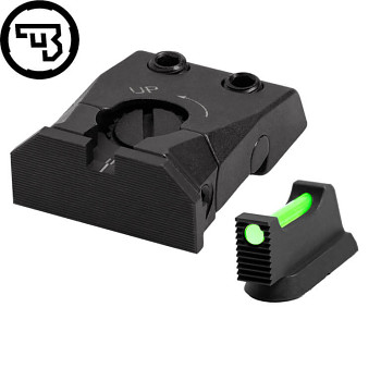 CZ KADET MODELS ADJUSTABLE CZ SIGHT SET WITH FIBER OPTICS