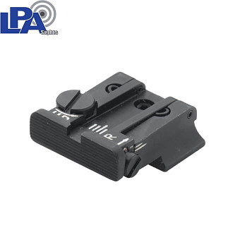 CZ 75B, CZ P-01, CZ 75 SP-01 adjustable rear sight LPA