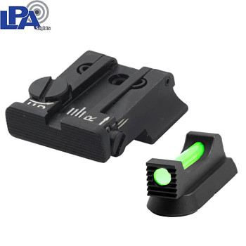 CZ 75B, CZ P-01, CZ 75 SP-01 miras ajustables con fibra óptica | LPA
