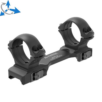 CZ 457, CZ 600 QD scope mount short [picatinny] | 1"