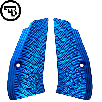 CZ 75 P-01, CZ 75 COMPACT ALU CZ GRIPS | BLUE