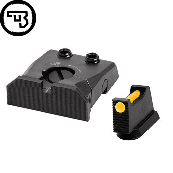 CZ P-10 FULLY ADJUSTABLE SIGHT SET WITH FIBER OPTICS | type C