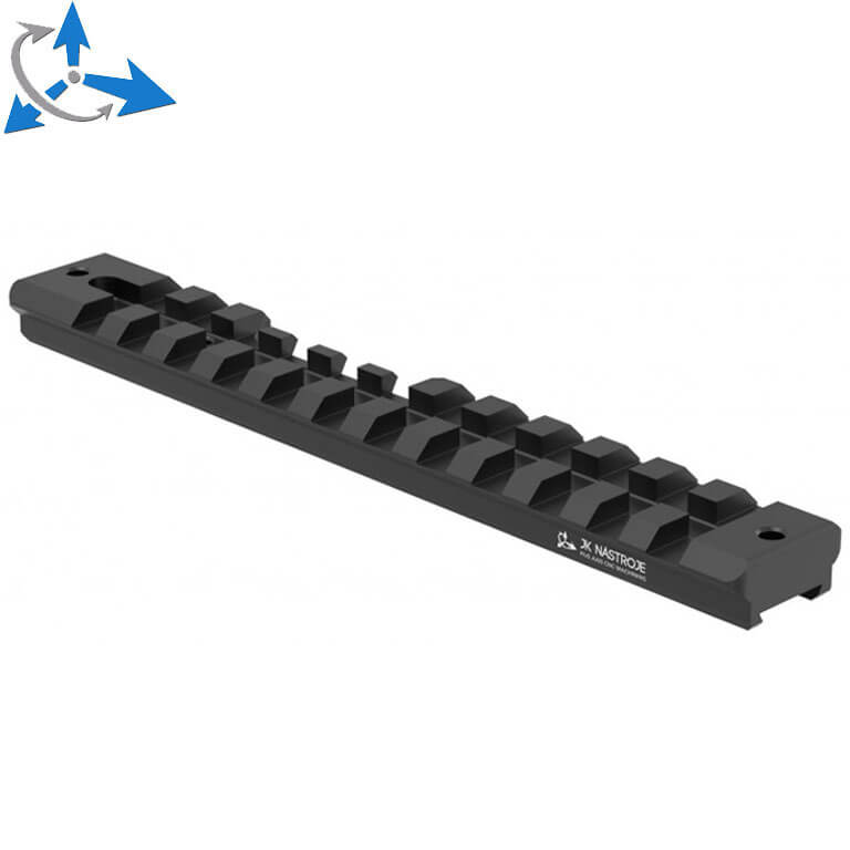 CZ 457 steel scope base [picatinny rail] 15 MOA