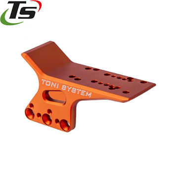 CZ TS 2 Orange & Racing Green, CZ TS Orange & Czechmate latéral montage point rouge universel