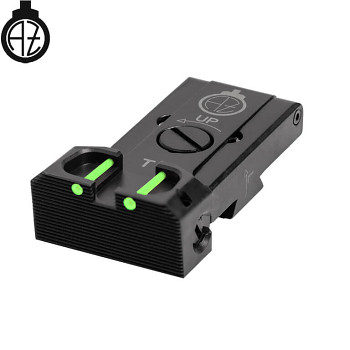 CZ TS 2, CZ TS adjustable rear sight with fiber optics