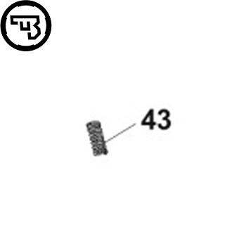 CZ P-07, CZ P-09 safety latch spring | part #43