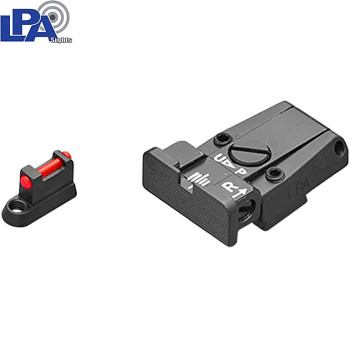 CZ 75B & SP-01, CZ 75 P-01 & Compact, CZ 87 & 97 miras ajustables con fibra óptica LPA | typ A