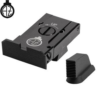 CZ 75B, CZ P-01, CZ 75 SP-01 miras ajustables