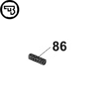 CZ Scorpion Evo stock retaining button spring | part #86