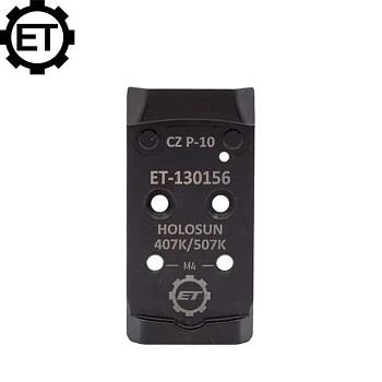 CZ P-10 OR optic plate | Holosun 407K, 507K, EPS & EPS Carry