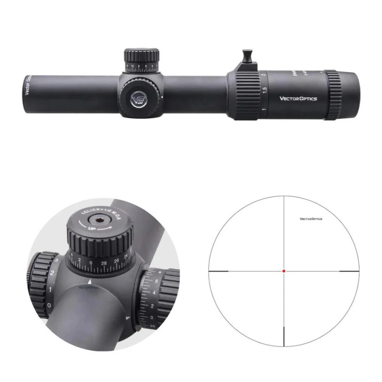 Vector Optics Forester 1-5×24 GenII Vector Optics Forester 1-5x24SFP GenII rifle scope