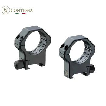 CZ 457, CZ 600 scope rings [picatinny] | 30mm